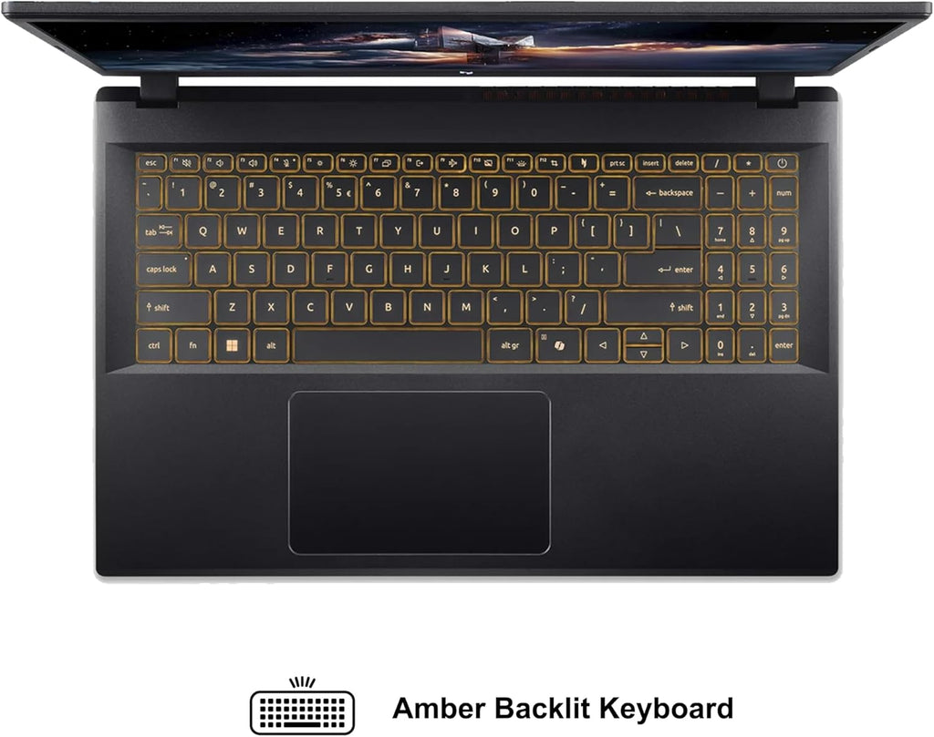 acer Nitro V 15 Gaming Laptop 15.6" FHD IPS 165Hz Intel 8-core i5-13420H 16GB DDR4 512GB SSD GeForce RTX 5050 GDDR7 DLSS4 (Up to 440 AI Tops) Backlit Thunderbolt WiFi6 Win11Pro ICP Hub