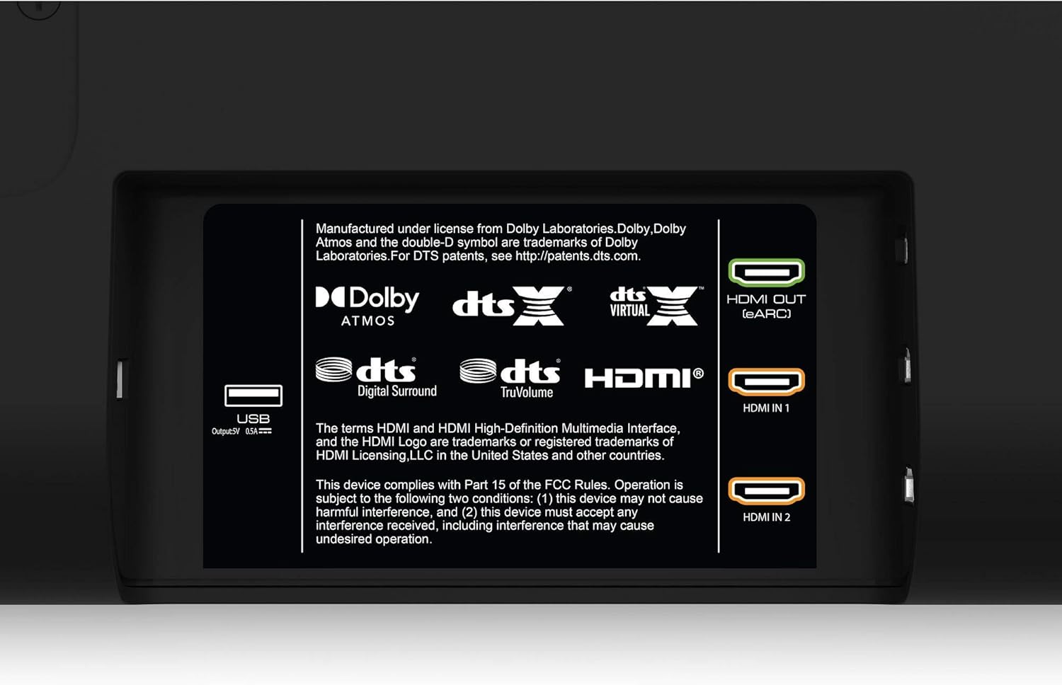VIZIO Elevate 5.1.4 Home Theater 48" Sound Bar Dolby Atmos and DTS:X (P514a-H6) (Renewed)
