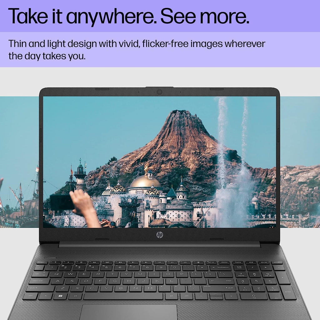 HP 15.6" FHD Display Laptop, 16GB RAM, 1TB PCIe SSD, Windows 11 Pro, Intel 6-Core Processor, Numeric Keyboard, HDMI, USB-C, Webcam, Wi-Fi 6, Fast Charge, w/BWE Accessories