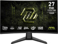 msi MAG 274CF X24 27-inch 1920 x 1080 (FHD) Gaming Monitor, 240Hz, FreeSync Premium, HDR Ready, HDMI, VGA Port, VESA Mountable, Tilt, 4-Side Slim Bezel, 0.5ms, Black