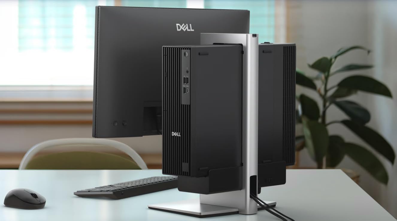 Dell Pro Slim (Next-Gen Optiplex 7020 SFF) Business Desktop, Intel 14 Core i5-14500, 16GB DDR5 RAM, 512GB SSD, HDMI & DP, WiFi 6E, RJ-45, Windows 11 Pro, Wired KB & Mouse