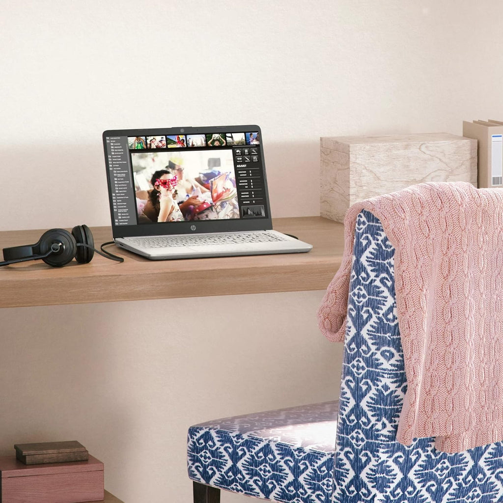 HP Pavilion Laptop (2022 Model), 14in FHD IPS NonTouch Display, AMD Ryzen 3 3250U, 8GB RAM, 128GB SSD, Thin & Portable, Micro-Edge & Anti-Glare Screen, Long Battery Life, Win 11