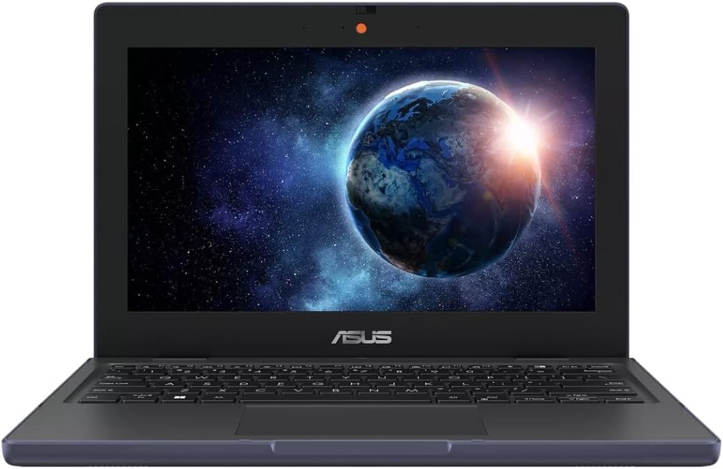 Asus BR1102FGA-YS14T 11.6" Touchscreen 2 in 1 - Rugged & Spill Resistant Notebook - HD 1366 x 768 - Intel Celeron N100 Quad-core (4 Core) - 4 GB On-board Memory - 128 GB SSD - Win11 Pro - Mineral Gray