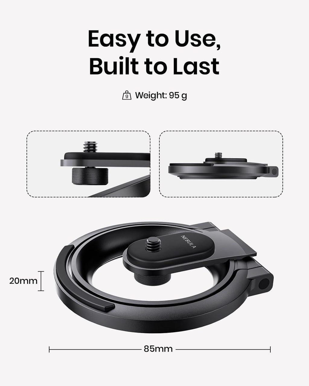 Anker Nebula Capsule 3 (Renewed) With Nebula Capsule Foldable Stand