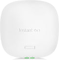 HPE Networking Instant On Access Point AP25 4x4 WiFi 6 Indoor Wireless Access Point | Power Source Included | US Model (R9B32A)