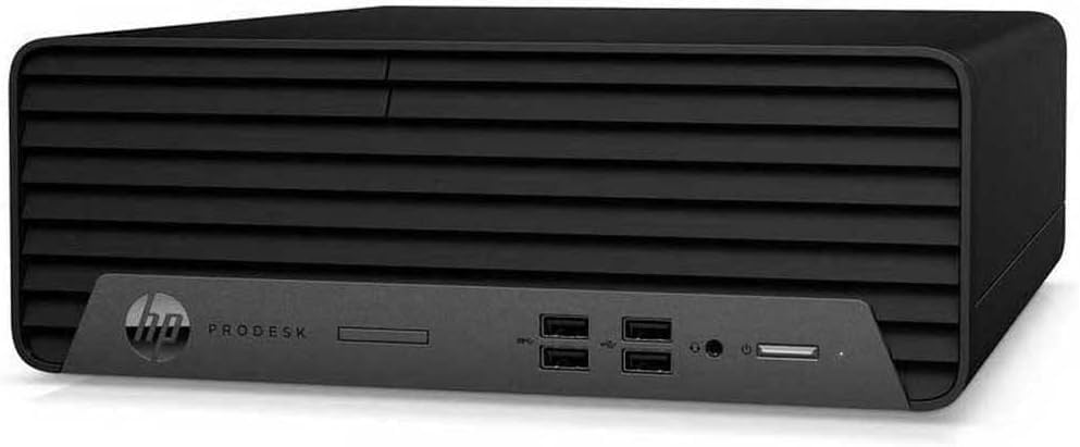 HP ProDesk 400 SFF Business Desktop Computer, Intel CPU, 16GB RAM, 1TB HDD + 256GB PCIe SSD, Dual 4K Display Support, Type-C, DisplayPorts, Wi-Fi, HDMI, Wire Keyboard & Mouse, Windows 11 Pro