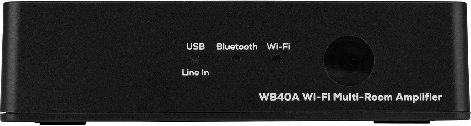 WB40A Wi-Fi Bluetooth Multi-Room 2x20W Amplifier with IR Remote
