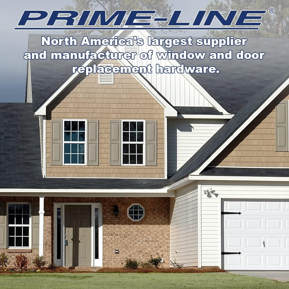 Prime-Line MP14038 Aluminum Screen Frame – 7/16 x 3/4 x 72 In. – Build or Repair Window Screens – Cut to Size – Uses 7/16 x 3/4 In. Screen Frame Corners – White Finish (20 Packs)