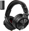 OneOdio Studio Max 2 Wireless DJ Headphones, 9ms Low Latency Hi-Res Audio Over Ear Studio Headphones with LDAC, 120H Playtime, Bluetooth Headphones Support 3.5MM 6.35MM for Guitar Keyboard