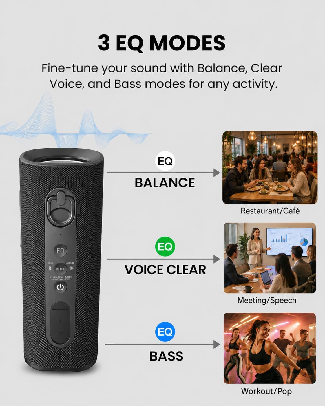 Avantree Harmony A1 – Auracast Multi-Room Wireless Speaker System for Whole-Home Audio & Background Music, Expandable Setup for Stores & Small Venues, Bluetooth Audio Input, Optical & AUX