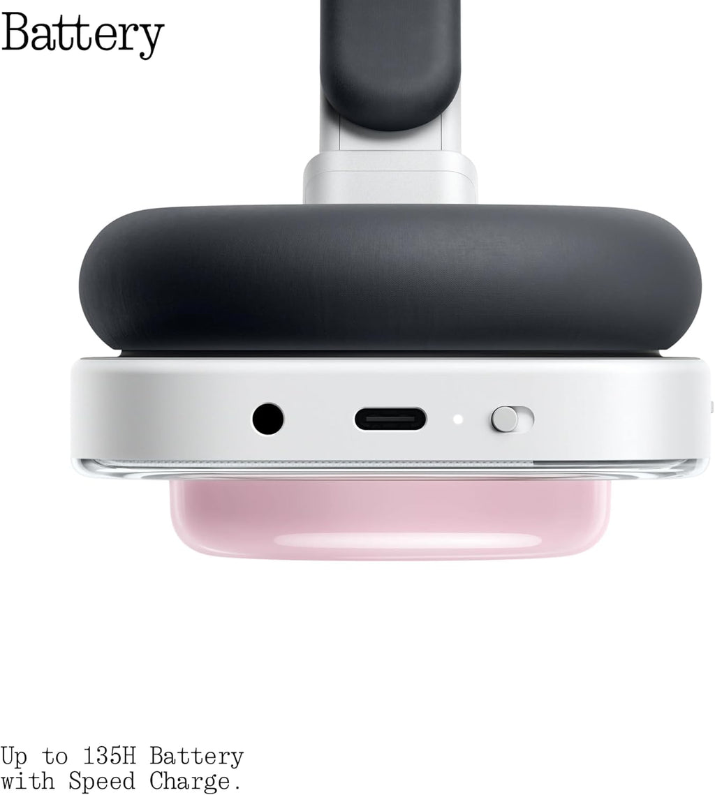 Nothing Headphone (a) 2026 New, Adaptive Active Noise Cancelling Headphones, Wireless Over Ear Bluetooth 5.4 ANC Headset with LDAC Hi-Res, 5 HD Mics Ultra Bass via APP, 135 Hours Playtime, Black