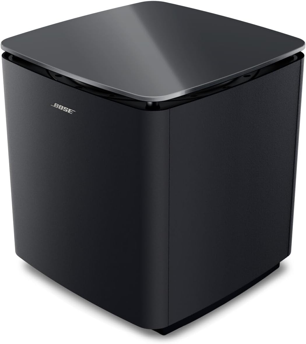 Bose New Lifestyle Ultra Subwoofer, Wireless Home Subwoofer, Perfect for Home Theater Systems, Easy Setup, Deep Bass, Black