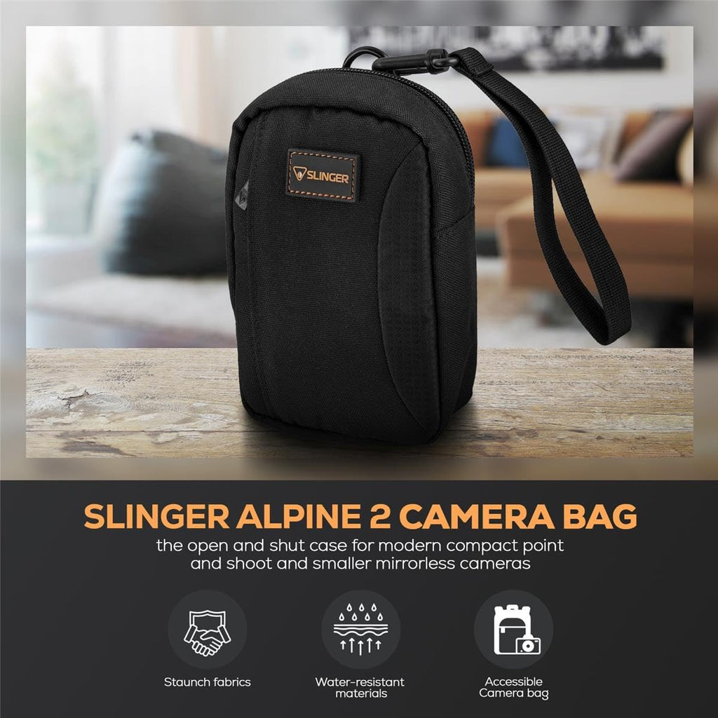 KODAK PIXPRO FZ45-BK 16MP Digital Camera 4X Optical Zoom 27mm Wide Angle 1080P Full HD Video 2.7" LCD Vlogging Camera, Bundle with Camera Case and 32GB SD Card, Kodak 1-Year Limited Warranty. (Black)