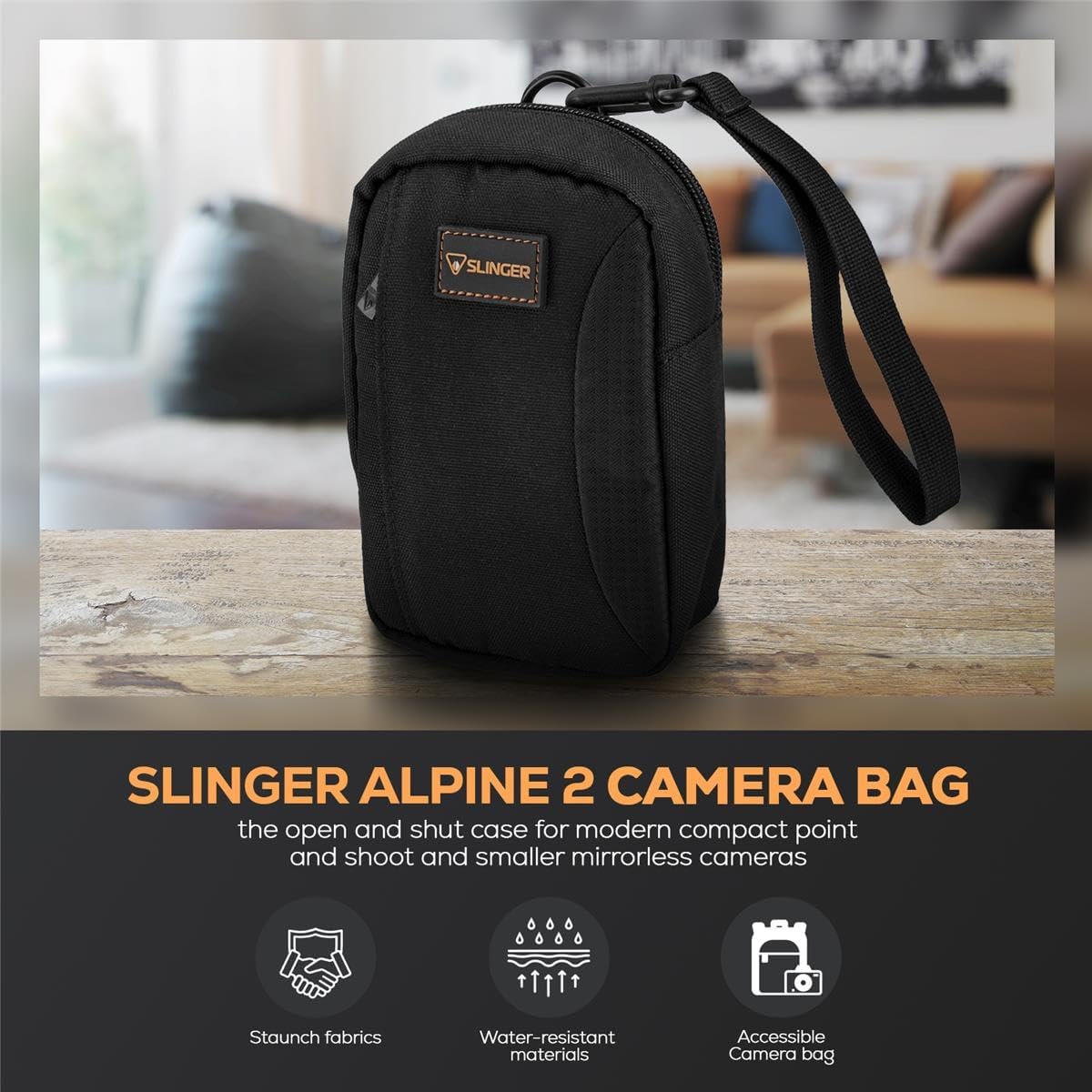 KODAK PIXPRO FZ45-BK 16MP Digital Camera 4X Optical Zoom 27mm Wide Angle 1080P Full HD Video 2.7" LCD Vlogging Camera, Bundle with Camera Case and 32GB SD Card, Kodak 1-Year Limited Warranty. (Black)