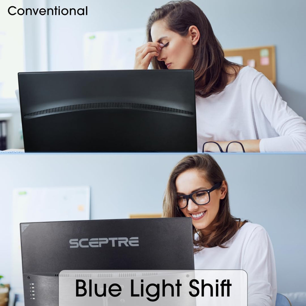 Sceptre 32-inch 4K UHD 3840 x 2160 Monitor DisplayPort x2 HDMI x2 99% sRGB Build-in Speakers, Machine Black 2026 (U325W-UPT Series)