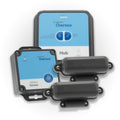 Pontoon Boat Remote Monitoring Bundle | Wireless Hub + Expanded Security | Battery + Entry x 2 Sensors | Self-Powered Marine System | No Boat Battery Drain
