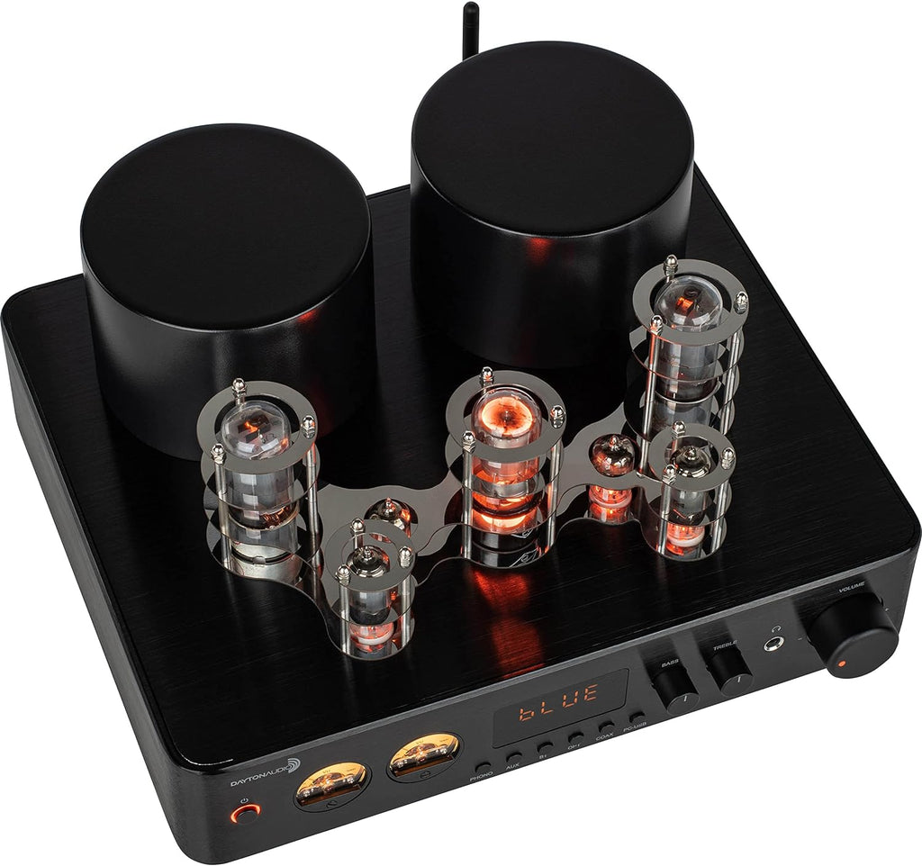 Dayton Audio HTA200 Integrated Stereo Hybrid Tube Amplifier 200 Watts