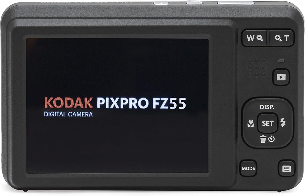 Kodak PIXPRO FZ55 Digital Camera (Blue) + 32GB Memory Card + Point and Shoot Camera Case + Extendable Monopod + Lens Cleaning Pen + LCD Screen Protectors + Table Top Tripod – Ultimate Bundle