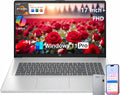 HP 17 Inch Laptop, 17.3" FHD IPS Display, AMD Ryzen 5 7430U (Up to 4.5GHz), 20 GB RAM, 512 GB SSD, Wi-Fi 6, Bluetooth 5.4, Windows 11 Pro, Copilot AI Key, Numeric Keypad, w/RECOLX AI Voice Recorder
