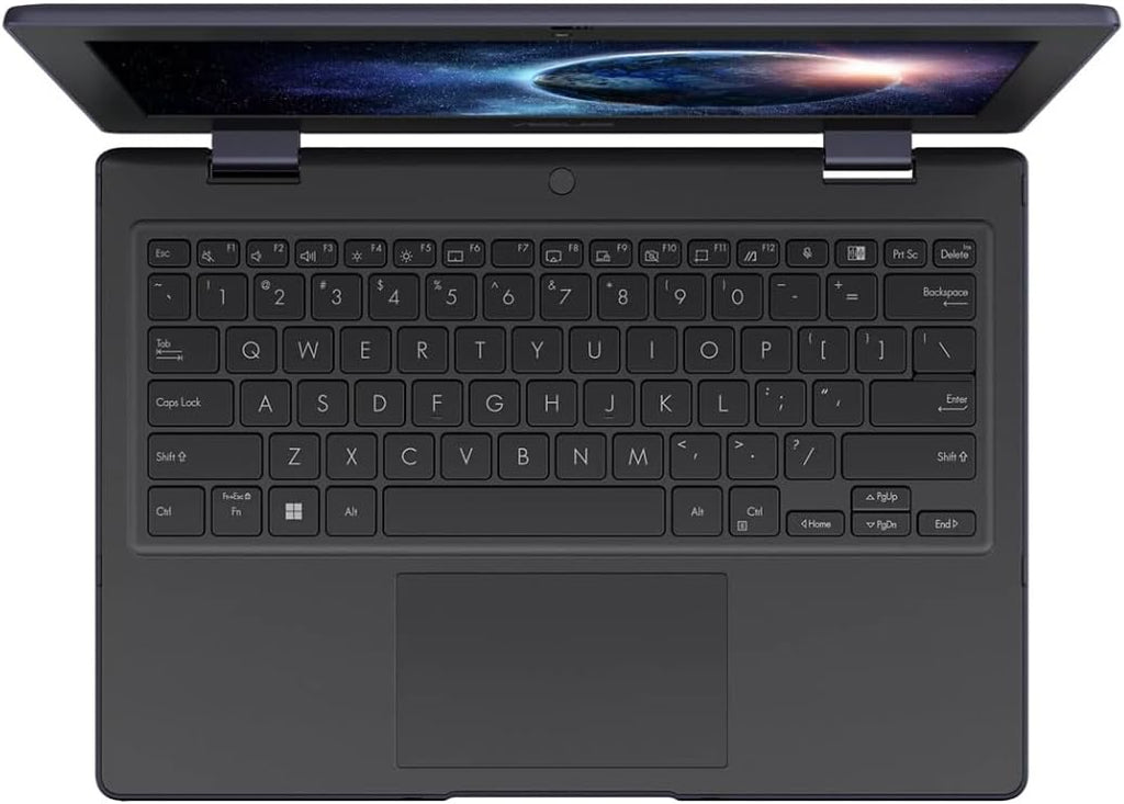 Asus BR1102FGA-YS14T 11.6" Touchscreen 2 in 1 - Rugged & Spill Resistant Notebook - HD 1366 x 768 - Intel Celeron N100 Quad-core (4 Core) - 4 GB On-board Memory - 128 GB SSD - Win11 Pro - Mineral Gray