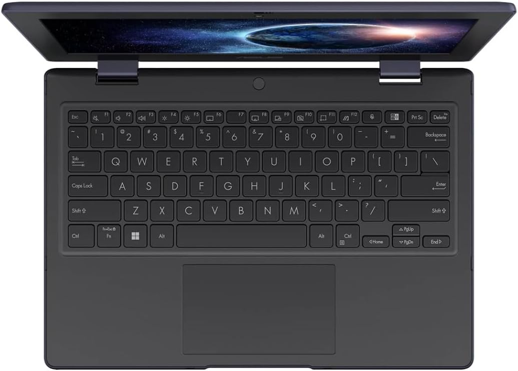 Asus BR1102FGA-YS14T 11.6" Touchscreen 2 in 1 - Rugged & Spill Resistant Notebook - HD 1366 x 768 - Intel Celeron N100 Quad-core (4 Core) - 4 GB On-board Memory - 128 GB SSD - Win11 Pro - Mineral Gray
