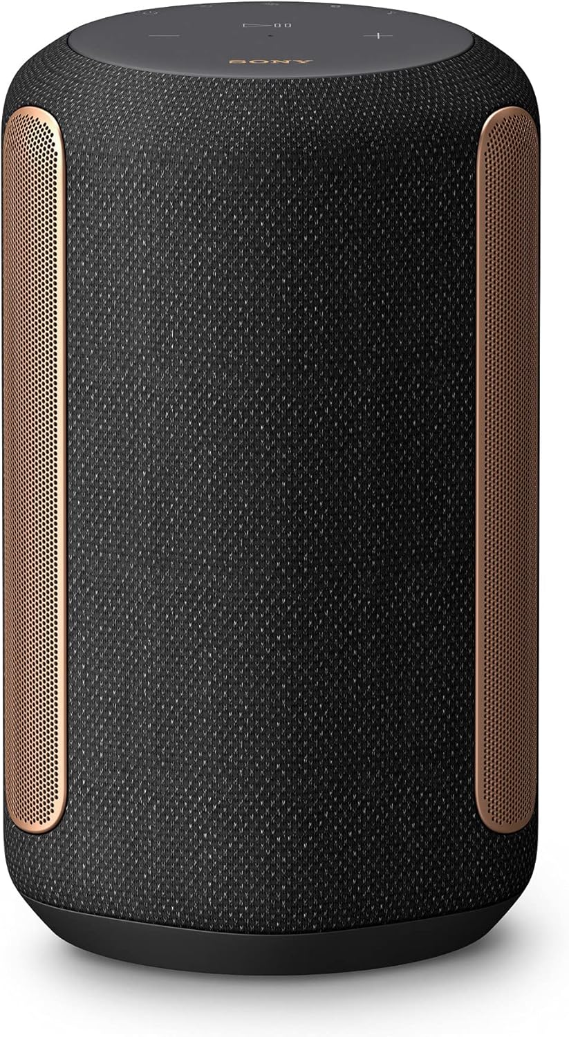 Sony SRS-RA3000 360 Reality Audio Wi-Fi / Bluetooth Wireless Speaker, Works with Alexa and Google Assistant, Black