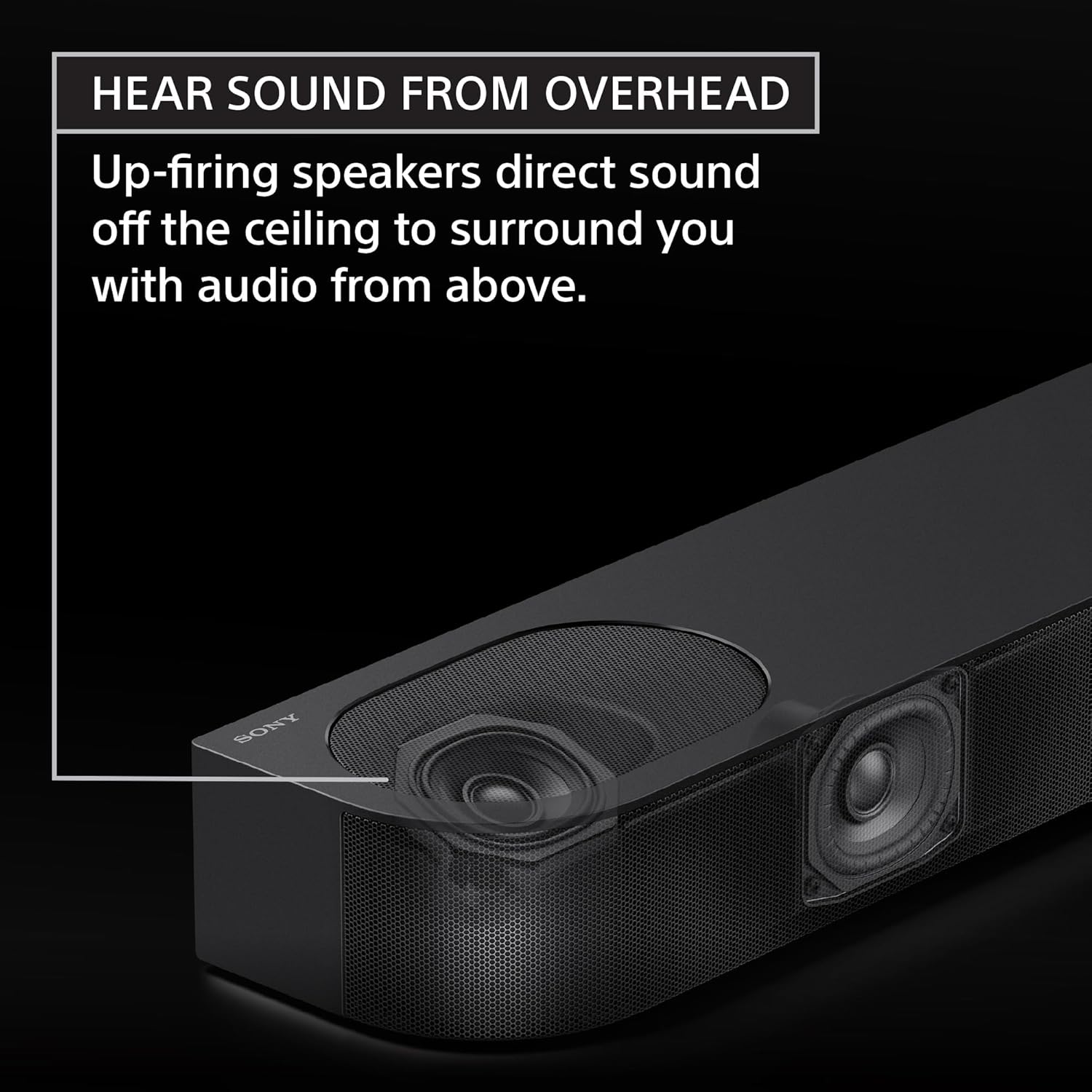 Sony BRAVIA Theater Bar 6, 3.1.2ch soundbar with Powerful Wireless subwoofer, Surround Sound by Dolby Atmos®/DTS:X® Compatible HT-B600