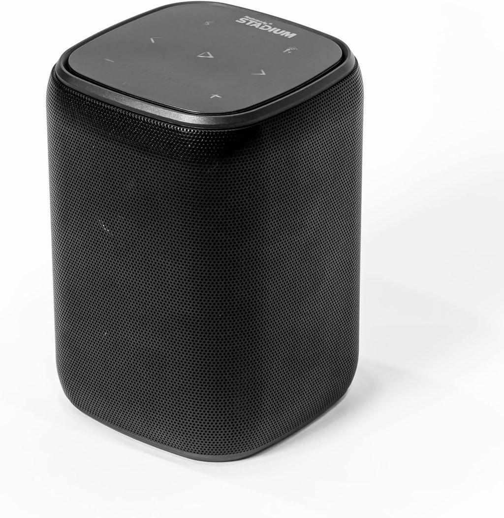 Rocksteady Stadium 2 Portable Bluetooth Speaker – Single | Up to 30-Hr Battery | 150 ft Range | Start Your Multi-Room System | No WiFi | USB-C
