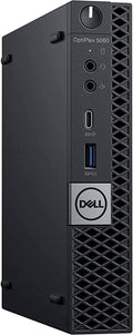 Dell OptiPlex 5060 Micro Desktop Computer | Hexa Core Intel i5 (2.1) | 16GB DDR4 RAM | 512GB PCIe | Windows 11 Professional | Dell OptiPlex Home or Office PC (Renewed)