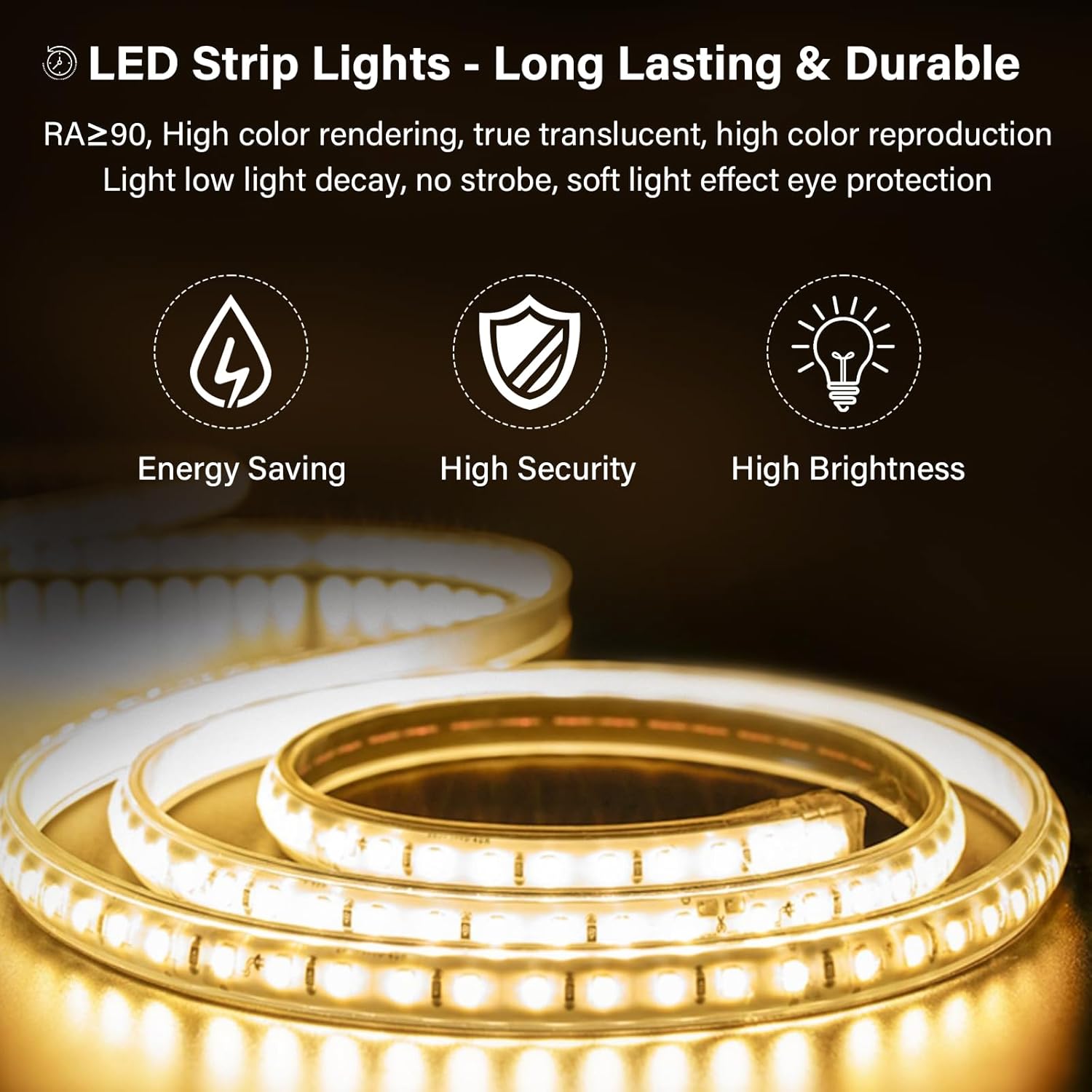 XRAMFY 40"x 60"LED Bathroom Mirror, Backlit + Front Lit, LED Bathroom Mirror with Lights for Wall, 3 Colors, Anti-Fog, Dimmable Brightness, Tempered Glass