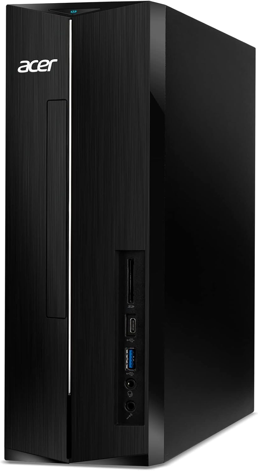 Acer 2026 Desktop Tower, Intel 14th Gen Ultra-Fast 10-Core i5 Processor, 16GB RAM, 1TB Storage HDD, Plus 512GB SSD, Wi-Fi 6, Support 4K Monitor, Wins 11, Wired KB & Mouse, Free Office 365 on The Web