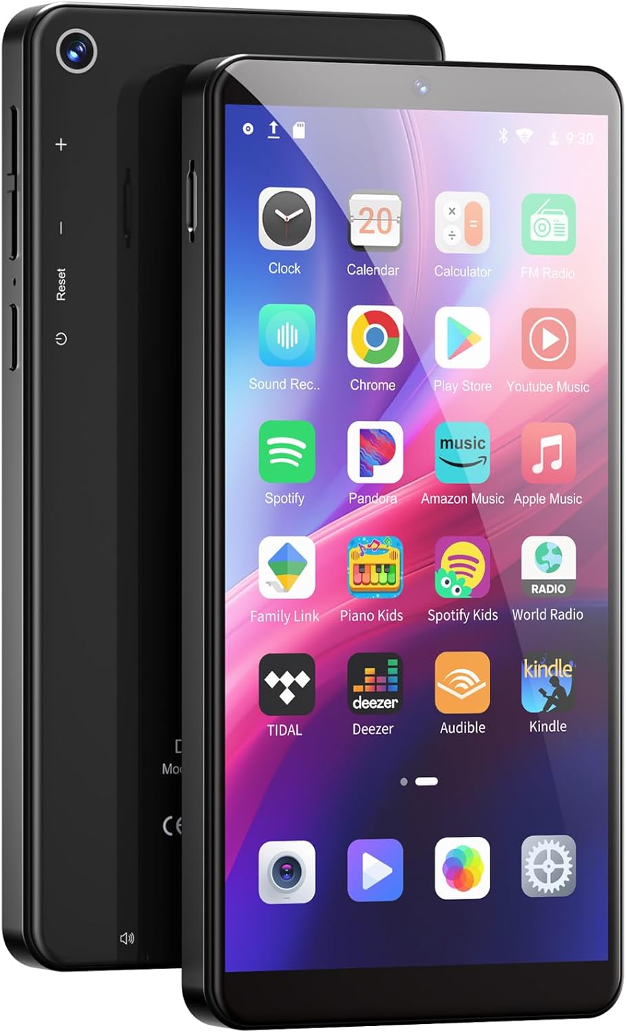 144GB MP3 Player with Bluetooth and WiFi, Android 13.0 System, Bluetooth 5.0, Oilsky Music Player with Spotify,Pandora,Amazon Music, 13PM Camera, 5.5" Touch Screen MP4 MP3 Player with App, Up to 1TB