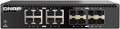 QNAP QSW-3216R-8S8T-US 16-Port Half-Width Rackmount 10GbE Unmanaged Switch for SMB/SOHO high-Speed Networking environmen