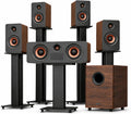 True 5.1.4 Hi-Fi Surround Sound System with Dolby Atmos, 900W Home Theater Sound Bar for Smart TV, Center Channel Speaker with 4 Surrounds, 25Hz Subwoofer, Hi-Fi Grade Crossover, Soundbar eARC, BT 5.4