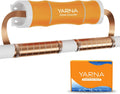 YARNA Capacitive Electronic Water Descaler Whole House Solution - No-Salt Softener System, Reduces Limescale Effects and Mineral Buildup, Compatible with Pipes Up to 1 Inch, Model CWD24