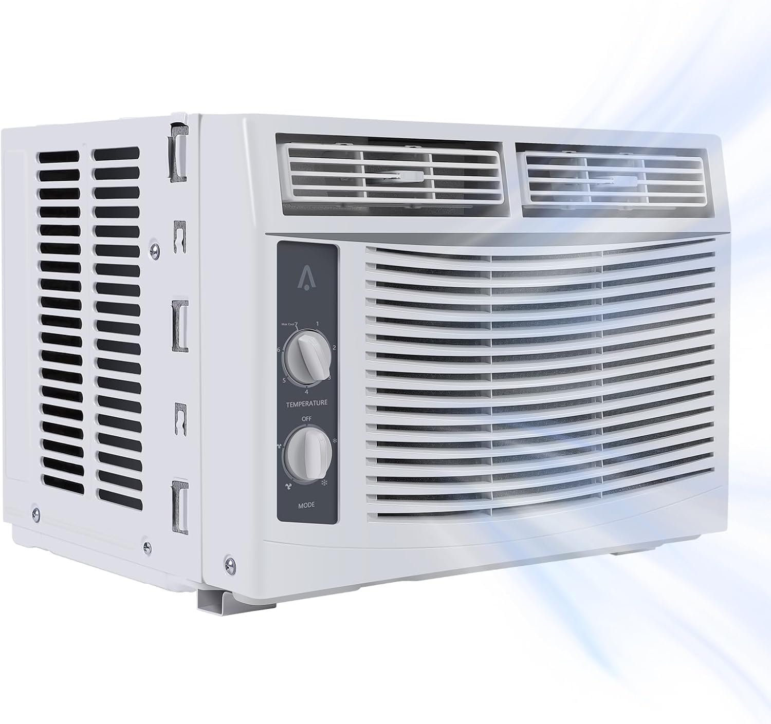 6000 Btu U-Shaped Window Air Conditioner, WiFi & App Control, Ultra Quiet, Enabled Saddle Window AC Unit Cools Up to 300 Sq. ft, Cooling, Dehumidifier, Flexible for Home/Office