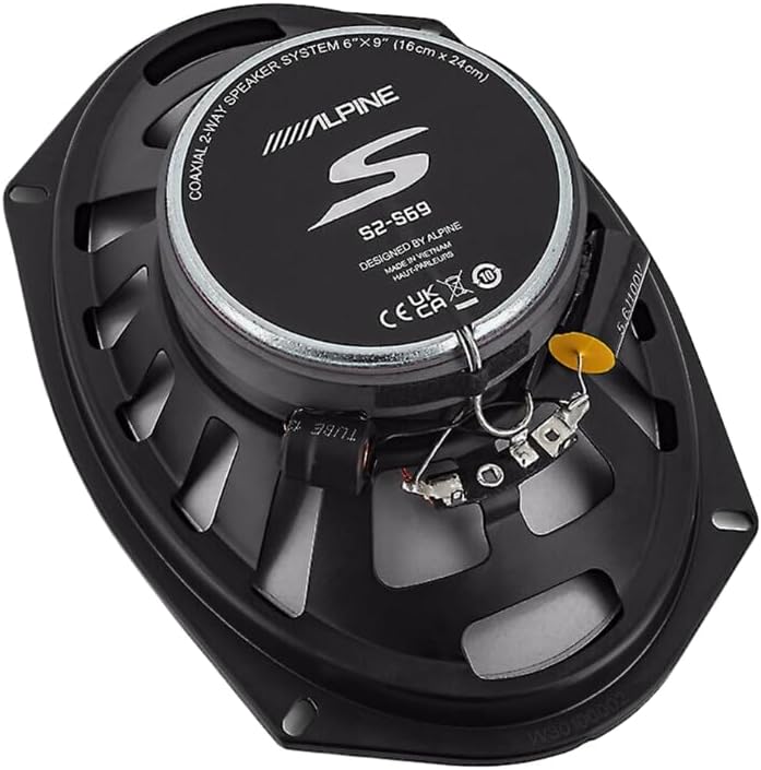 Alpine S2-S69 - Next-Generation S-Series 6x9 Coaxial Speaker Set
