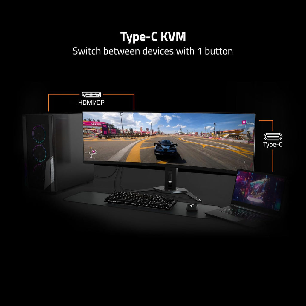 GIGABYTE - GS27QA SA - 27" IPS Gaming Monitor - QHD 2560x1440-180Hz - 1ms MPRT - AMD FreeSync - HDMI, DP - Black