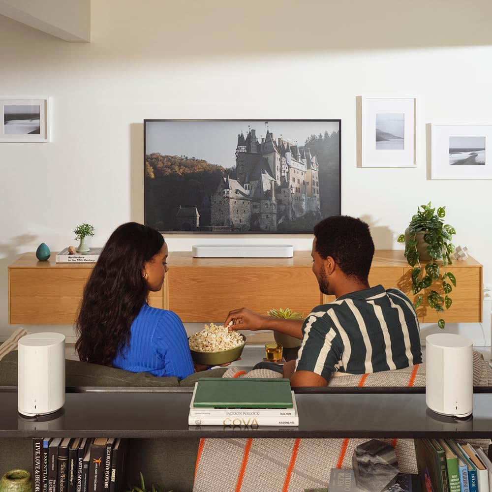 Sonos Beam Gen 2 - White - Soundbar with Dolby Atmos