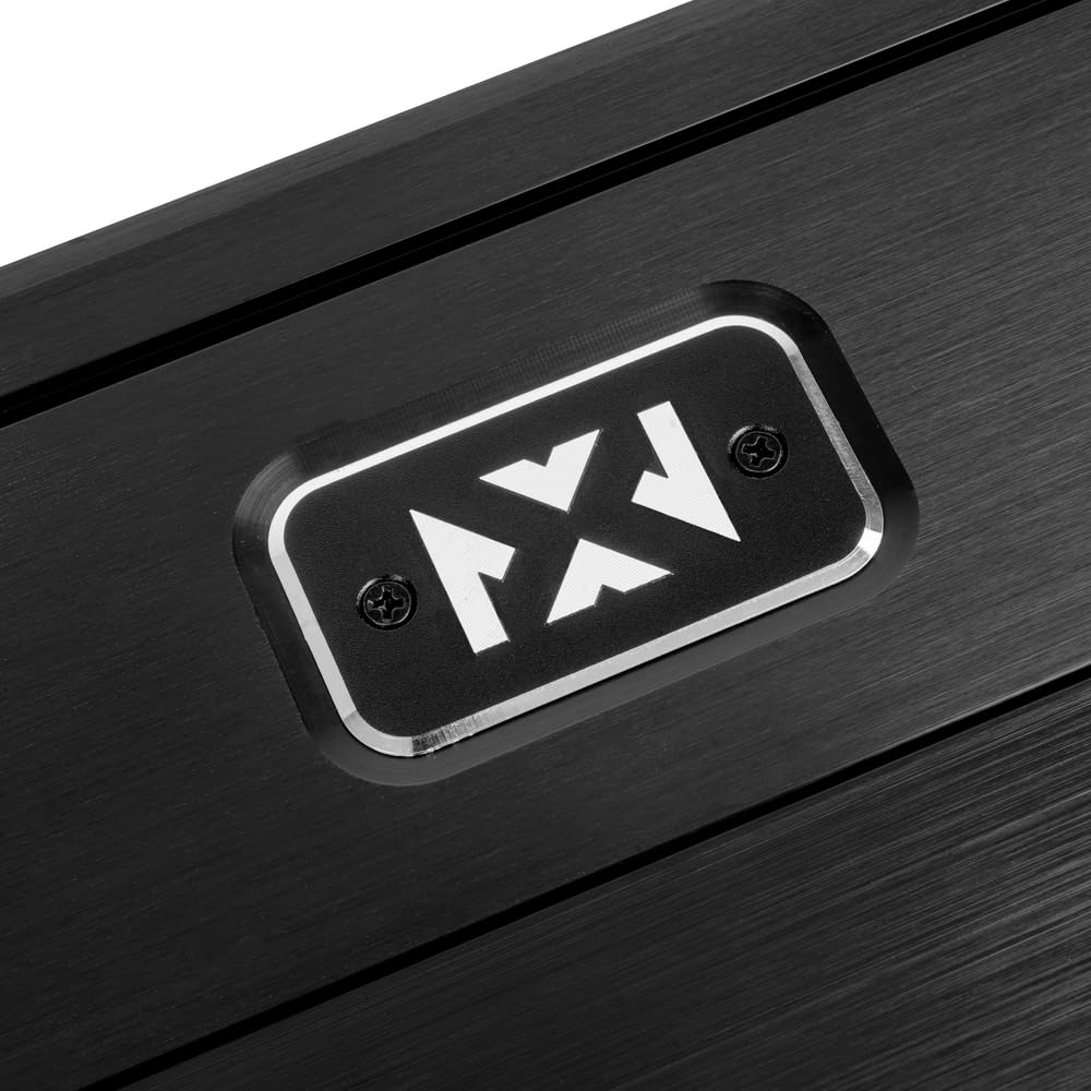 NVX XQA12001 1200W RMS XQ-Series SQ Hi-Res Class D 1-Ohm Stable Monoblock Amplifier with X-Boost and Wired Bass Remote