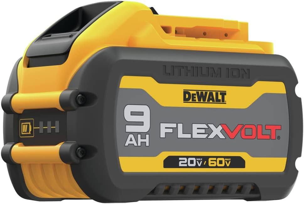 DEWALT 60V Cordless String Trimmer with Battery & Charger Included, 17 Inch, Attachment Capable (DCST972X1)