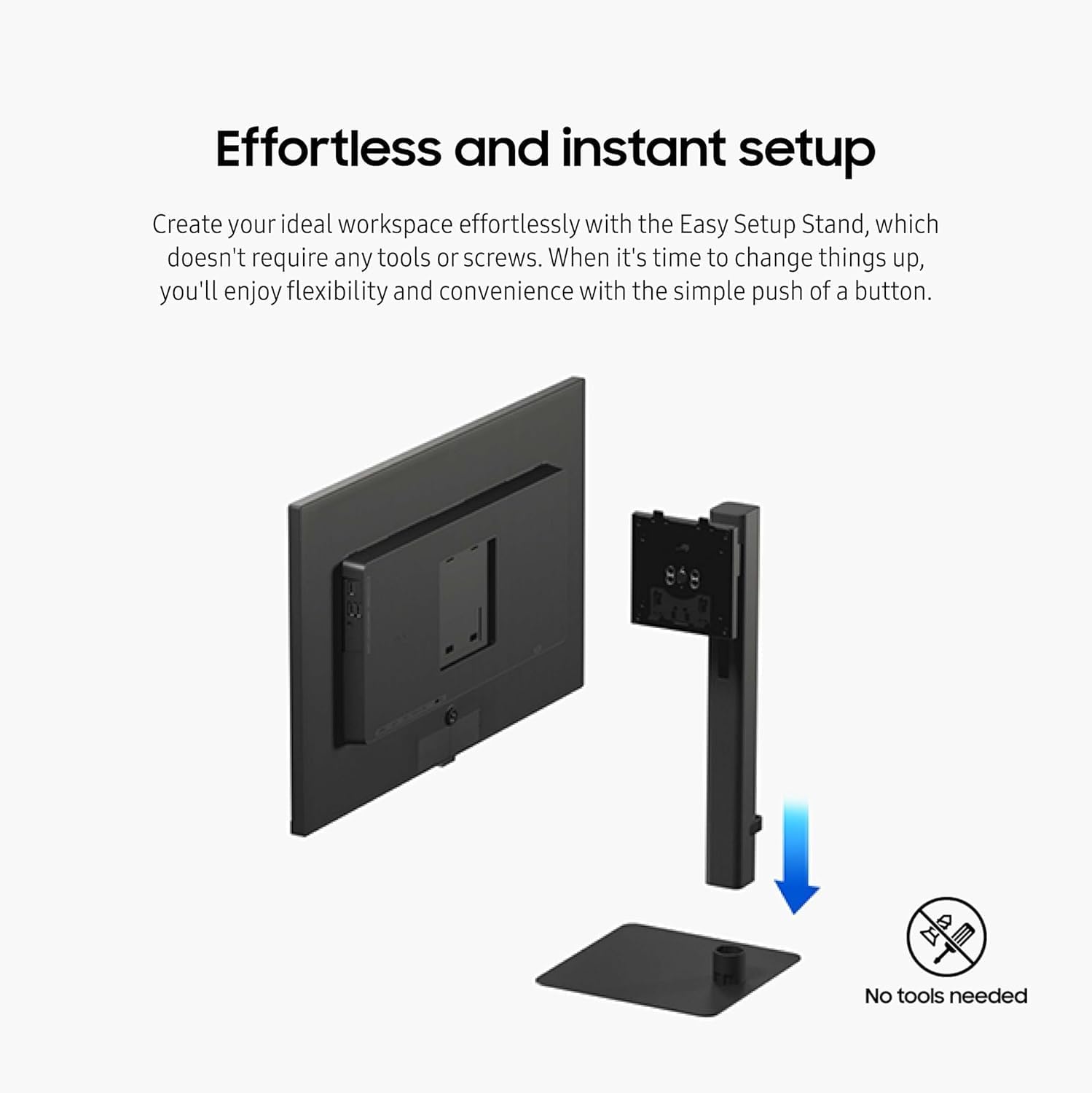 SAMSUNG 27" ViewFinity S8 (S80D) Series 4K UHD High Resolution Computer Monitor, HDR10, Multiple Ports w/ HDMI, DisplayPort, USB-A, Height Adjustable Stand, LS27D806EANXGO, 2024, 3Yr Warranty