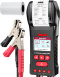 ANCEL BST600 Battery Tester with Printer, 12V 24V 100-2000 CCA Load Tester, Cranking Charging System Test for Cars, Heavy Duty Trucks, Marine, RV, SUV, Motorcycle