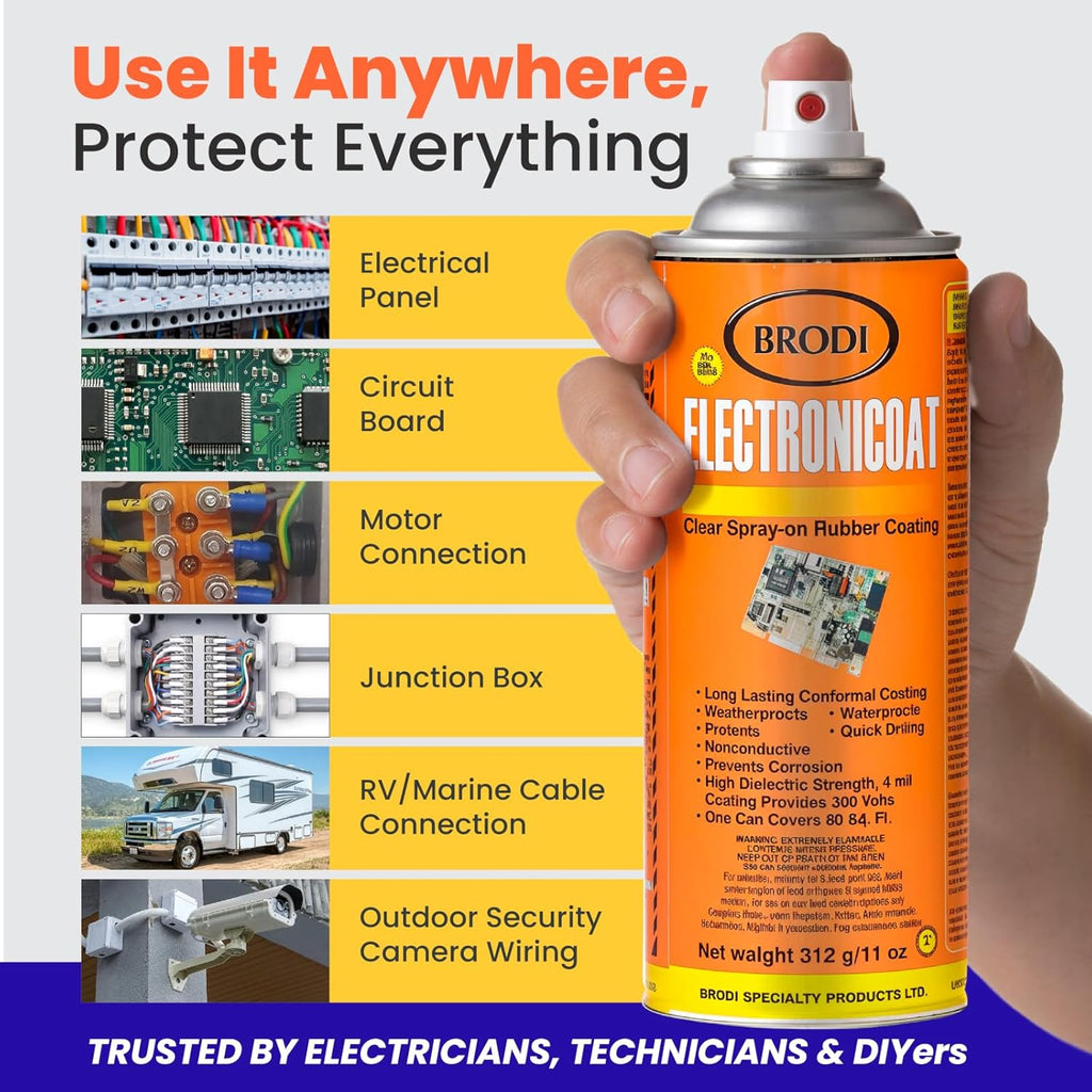 ElectroniCoat Conformal Coating for Electronics (Pack of 6)