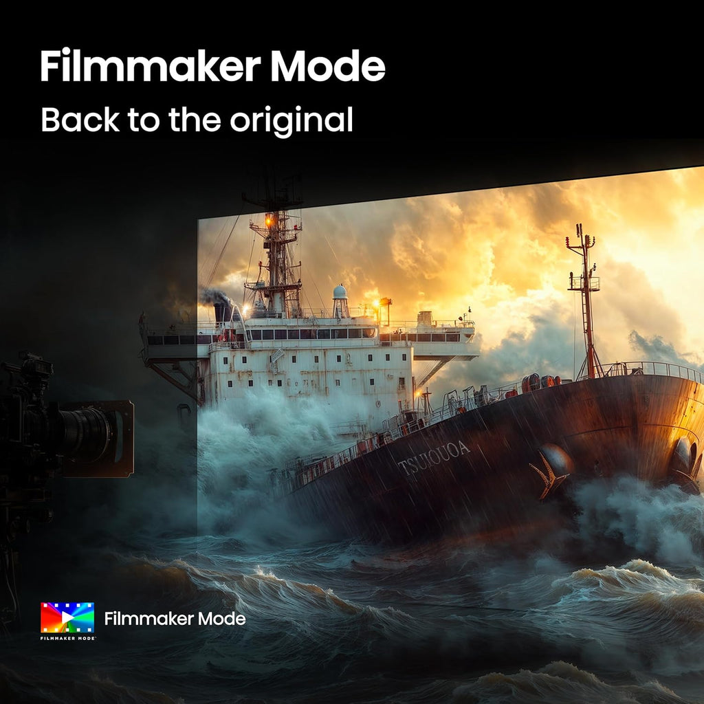 Hisense 50" E6 Cinema Series Hi-QLED 4K UHD Smart Fire TV (50E6QF, 2025 Model) - AI Light Sensor, Dolby Vision · Atmos, Voice Remote with Alexa, Motion Rate 120, HDR 10+ Adaptive, Game Mode Plus