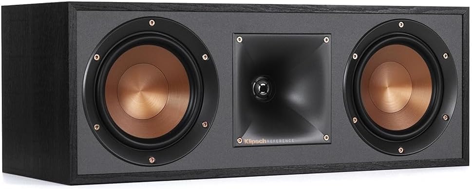 Klipsch Home Theater Bundle: R-41M Bookshelf Speakers, R-80SWi Wireless Subwoofer, R-52C Center Channel Speaker - Powerful 3.1 System