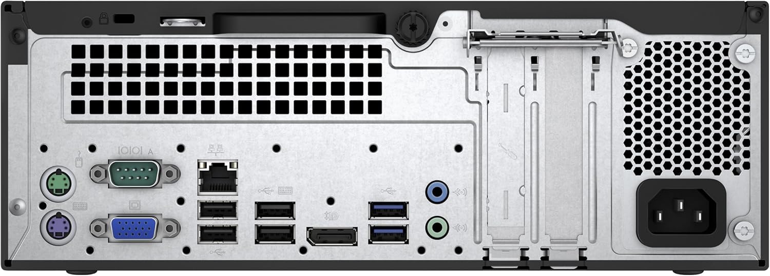 HP ProDesk 400 G3 SFF Desktop Computer PC, 6th Gen Core 3.70 GHz, 8 GB RAM, 256 GB SSD, Keyboard and Mouse, Wi-Fi, Bluetooth, Windows 11 Pro (Renewed)