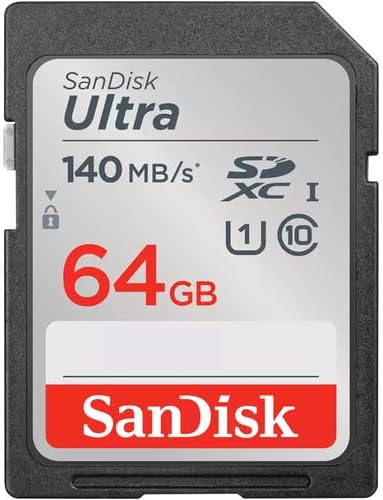 KODAK PIXPRO FZ55 Digital Camera Bundle, Includes: SanDisk 64GB SDXC Memory Card, SD Card Reader Compatible with Computers and Smartphones and Memory Card Wallet (4 Items) (Black)