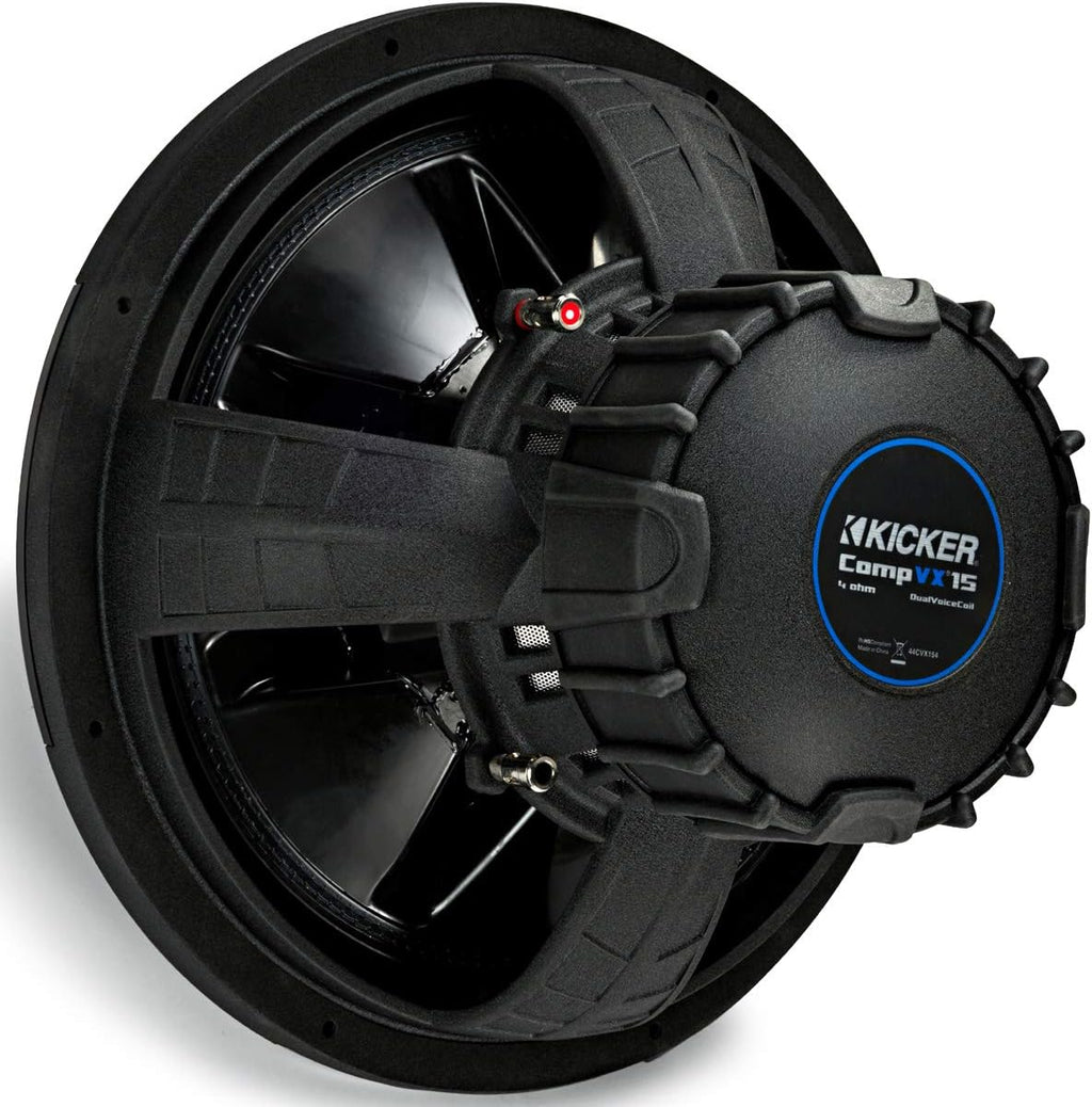 KICKER (2 44CVX154 Comp VX CVX 15" 4000w Car Subwoofers Subs CVX15-4 44CVX15-4
