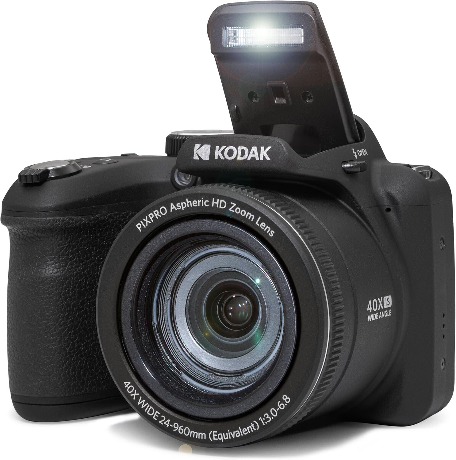 Kodak PIXPRO AZ405 Digital Camera + 64GB Memory Card + Camera Case (Black)